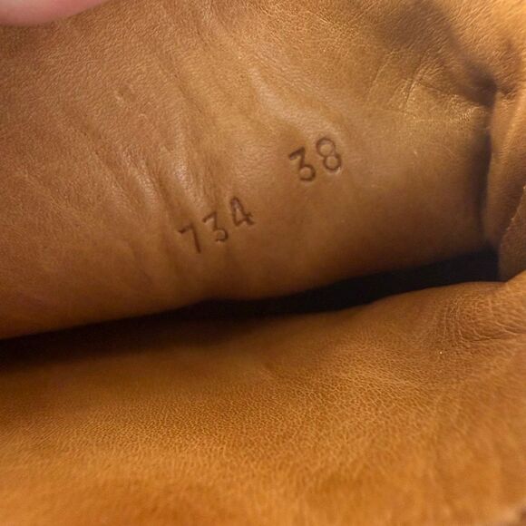 P. Monjo Lexi Ankle Boots EUR 38 Womens Size 7.5 Gray Suede Leather Pull on - Picture 8 of 9